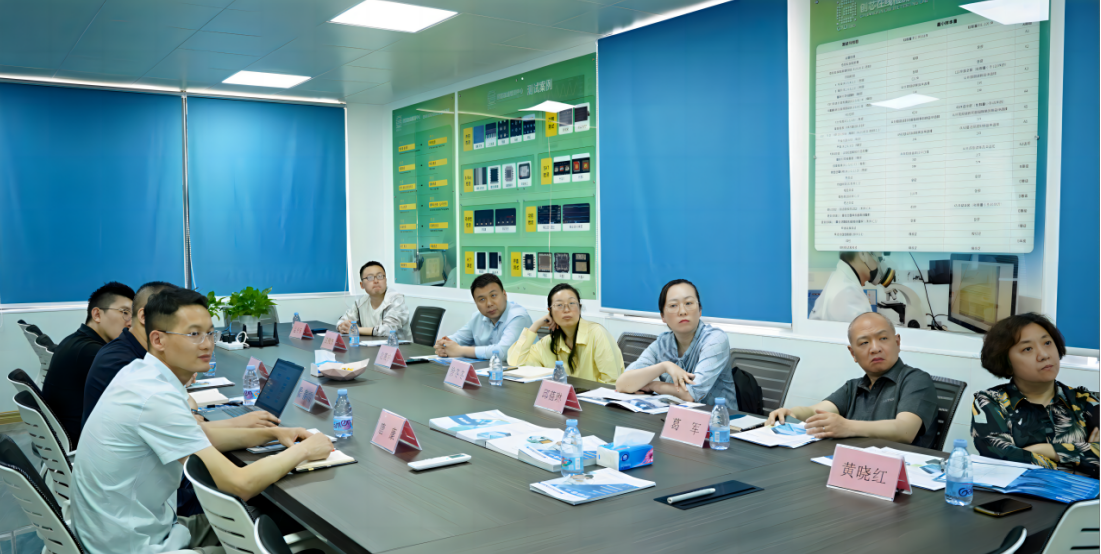 湖北省市場(chǎng)監(jiān)督管理局、湖北省計(jì)量測(cè)試技術(shù)研究院領(lǐng)導(dǎo)一行到訪創(chuàng)芯檢測(cè)實(shí)驗(yàn)室交流合作